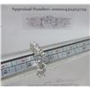 Image 3 : 3.60 CT TW GRA CERTIFIED ROUND BRILLIANT CUT MOISSANITE STONE VVS D COLOR WITH THE 5 MOISSANITE STON