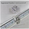 Image 3 : 5.00 CT GRA CERTIFIED ROUND BRILLIANT CUT MOISSANITE STONE VVS D COLOR SET WITH 130 ROUND BRILLIANT 