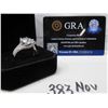Image 8 : 5.00 CT GRA CERTIFIED ROUND BRILLIANT CUT MOISSANITE STONE VVS D COLOR SET WITH 130 ROUND BRILLIANT 