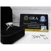 Image 7 : 10.00 CT GRA CERTIFIED ROUND BRILLIANT CUT MOISSANITE STONE VVS D COLOR SET IN 6 CLAW HEAD SET IN 92