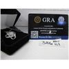 Image 7 : 1.00 CT GRA CERTIFIED ROUND BRILLIANT CUT MOISSANITE STONE VVS D COLOR WITH 40 ROUND BRILLIANT CUT C