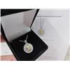 Image 3 : 1.00 CT GRA CERTIFIED ROUND BRILLIANT CUT MOISSANITE STONE VVS YELLOW COLOR WITH 50 ROUND BRILLIANT 