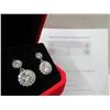 Image 3 : 2.00 CT GRA CERTIFIED ROUND BRILLIANT CUT MOISSANITE STONE VVS D COLOR WITH 28 ROUND BRILLIANT CUT C
