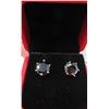 Image 2 : 4.00 CT TW GRA CERTIFIED ROUND BRILLIANT CUT MOISSANITE STONES VVS BLACK COLOR SET IN 6 CLAW FILAGRE