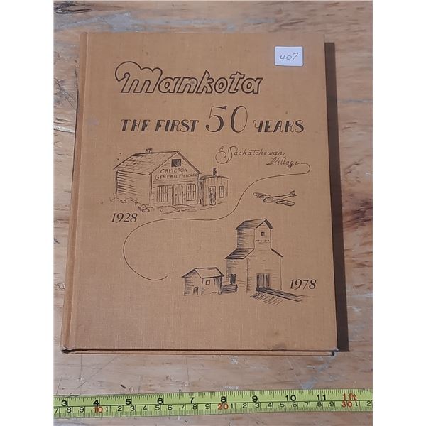 History Book - Mankota.