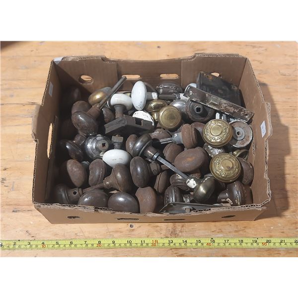Box of Door Knobs.