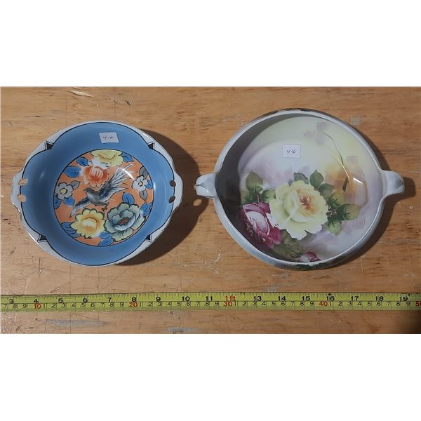 (2) Noritake Bowls.