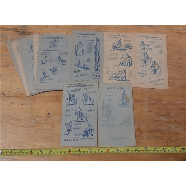 23 Straight Arrow Cards Nabisco Shredded Wheat.