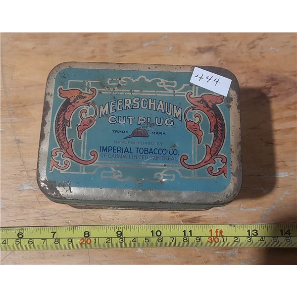 Meerschaum Tubacco Tin.