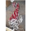 Image 1 : 9 Plastic Candy Canes.
