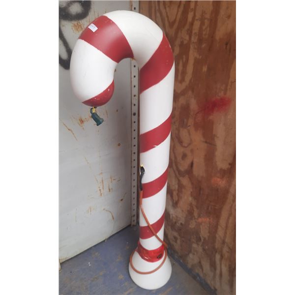 1 Plastic Candy Cane - 40"H