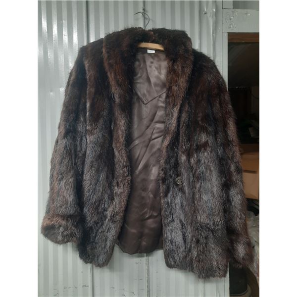 Bomber Fur Jacket.