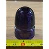 Image 1 : Dark purple glass insulator- by Canadian pacific