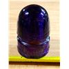 Image 3 : Dark purple glass insulator- by Canadian pacific
