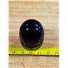 Image 4 : Dark purple glass insulator- by Canadian pacific