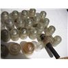 Image 3 : Vintage clear glass insulators