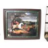 Image 1 : The bombay company private collection 1990 full cry reproduction print in a frame- 31x37
