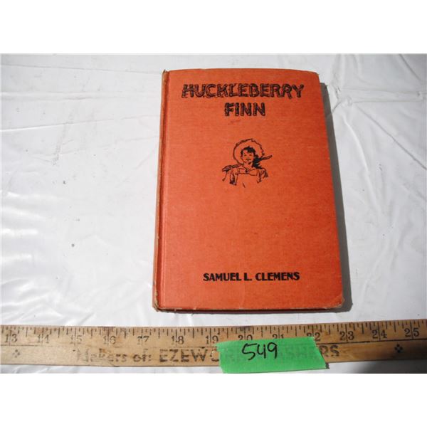 Huckleberry fin book- 1940's