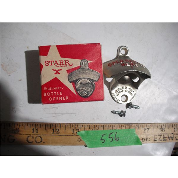 Star stationary bottle opener with box