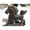 Image 3 : Vintage cast iron horse door stop- 7.5"H