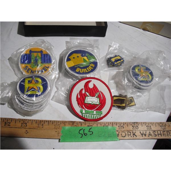 Unused christain service brigade patches