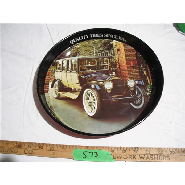 General tin advertising tray