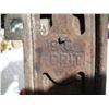 Image 7 : Cast iron slidins vent door with inukshut- 12"H