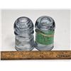 Image 1 : 2 grey insulators
