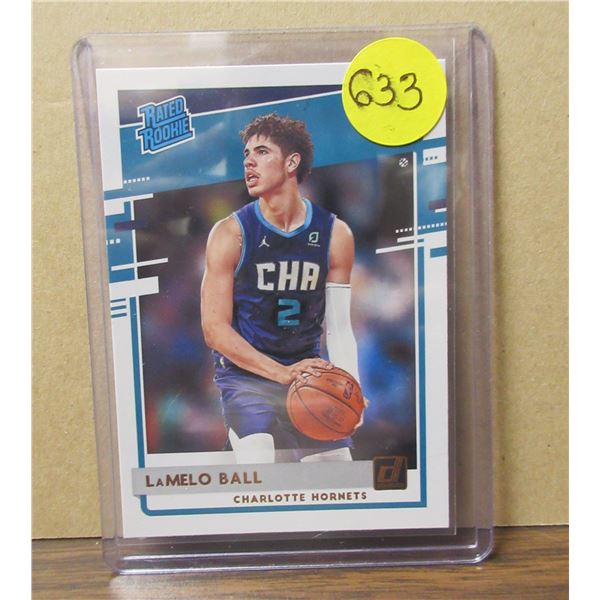 Lamelo ball rated rookie 2020-21 panini donruss #202