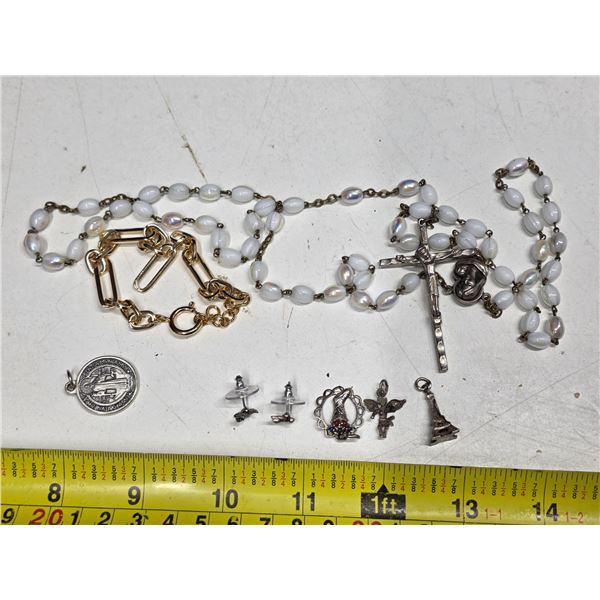 925 silver charms and necklaces- not silver