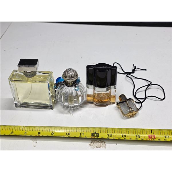 4 bottles of cologne