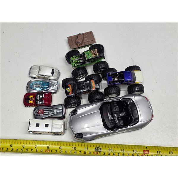 Lot of toy cars