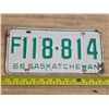 Image 1 : 1966 Saskatchewan license plate