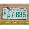 Image 1 : 1964 Saskatchewan license plate