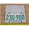 Image 1 : Pair of 1968 Saskatchewan license plates