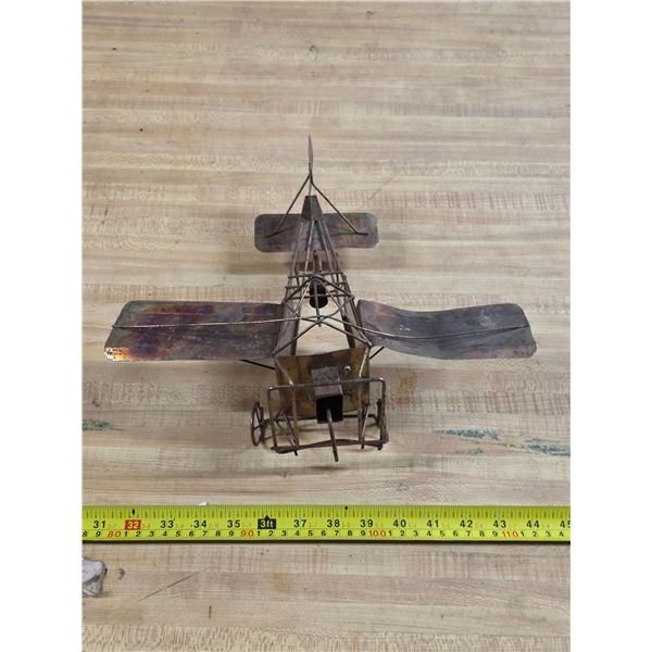 Copper plane with small motor