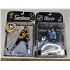 Image 1 : NHL figures Mario Lemieux and Sidney Crosby- resealed