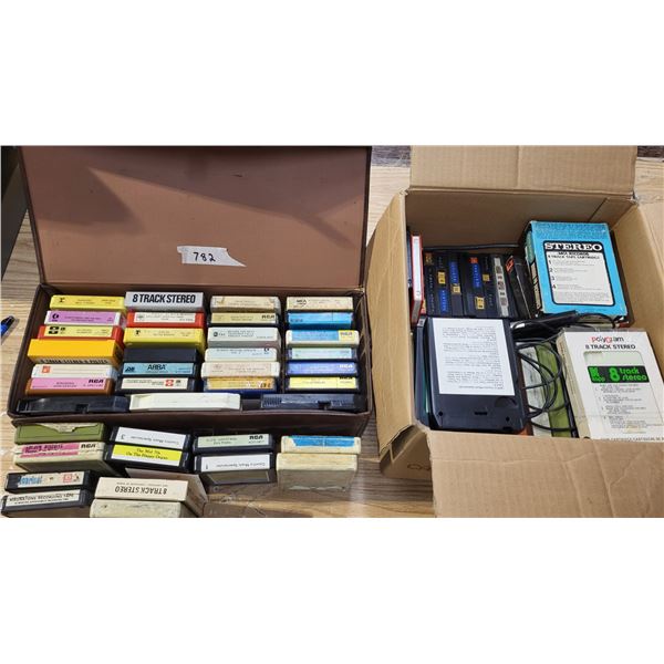 lot of 8 tracks