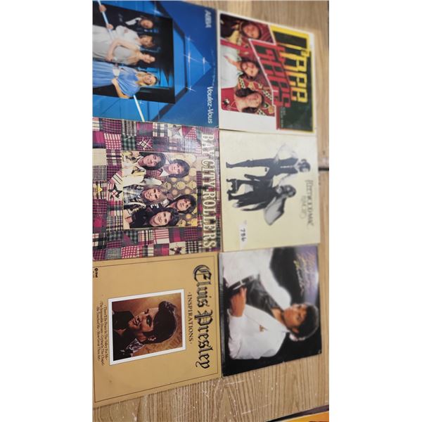 6 lps, Elvis Presley, Michael Jackson, Abba & more