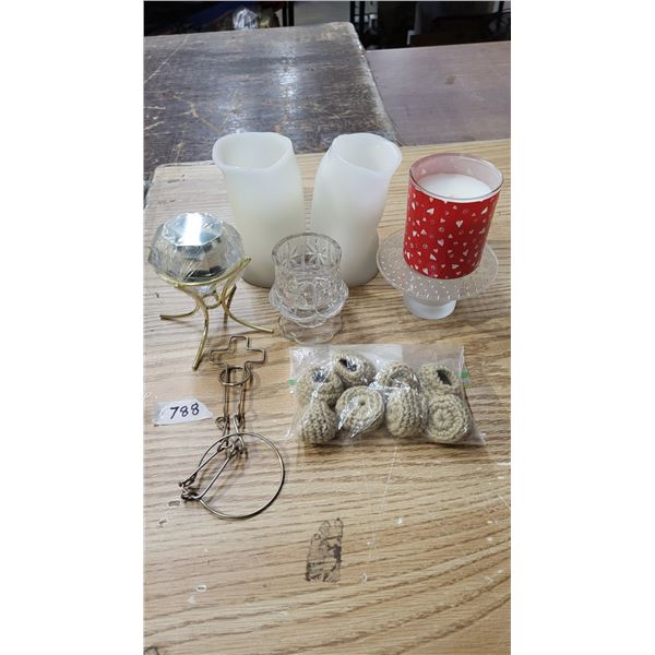 candles, chair protectors and more