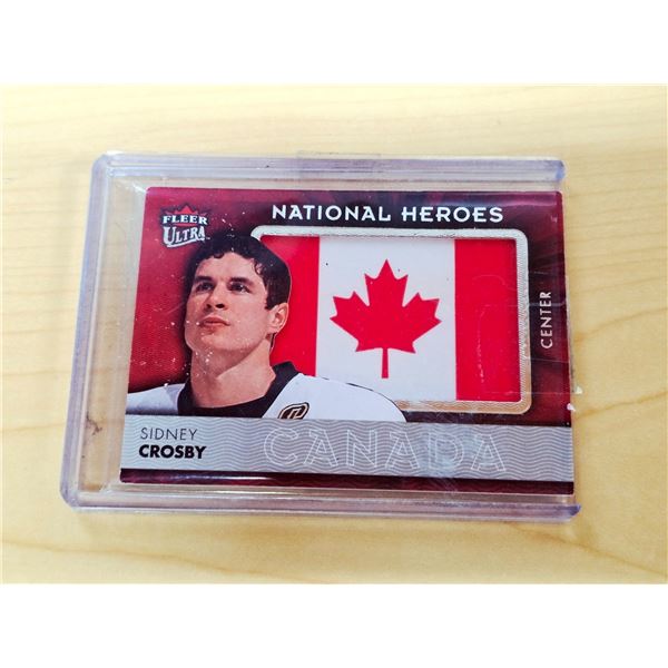 Sidney Crosby National heroes patch card