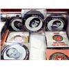 Image 2 : Team canada 1972 collection od hockey pucks