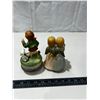 Image 2 : 2 Vintage porcelain rotating music boxes
