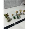 Image 1 : 6 Vintage porcelain figurines