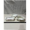 Image 1 : 3 Vintage Fire King casserole dishes