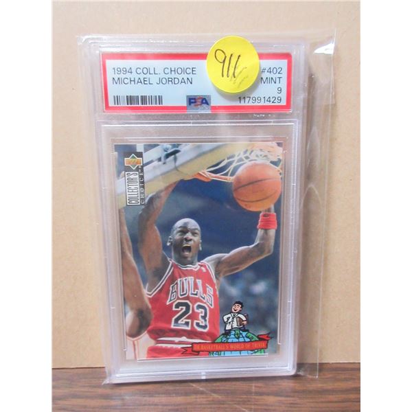1994 CC #402 michael jordan PSA9
