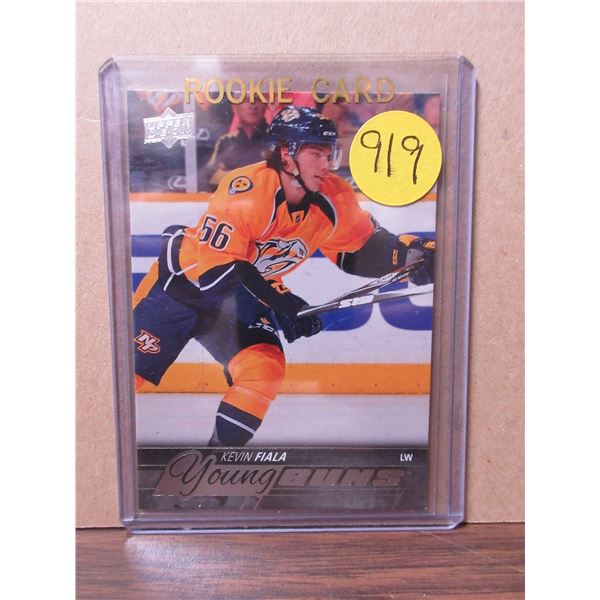Kevin fiala young guns 2015 UD #208