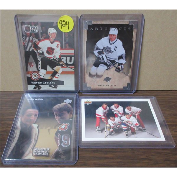 4x1990's gretzky cards