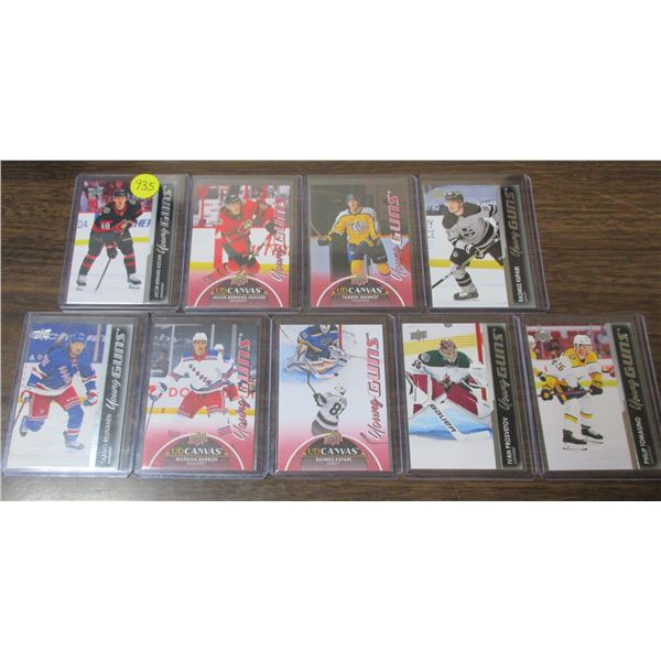 9x2021 young guns cards