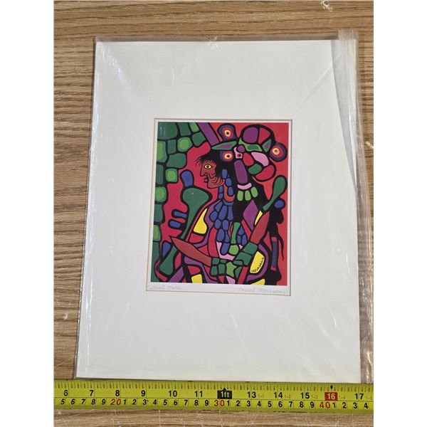Norval morrisseau- Great mother art, signed- 28" by 20"